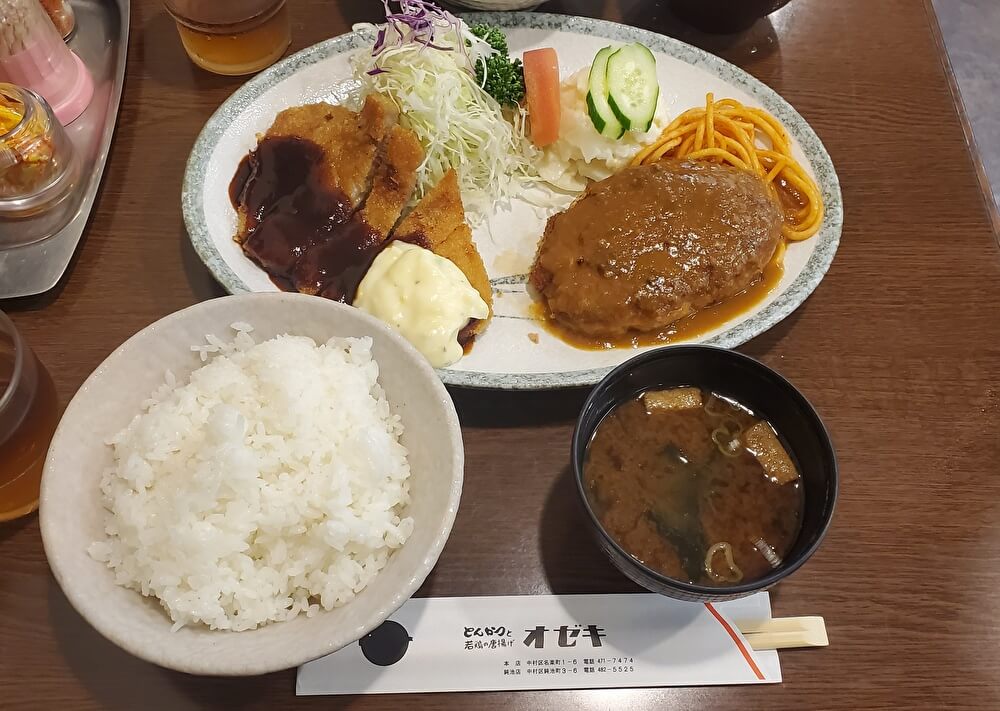 【本店】とんかつオゼキ(中村区/焼きとんかつ)｜ガッツレンタカー 本店｜ガッツレンタカー公式ブログ