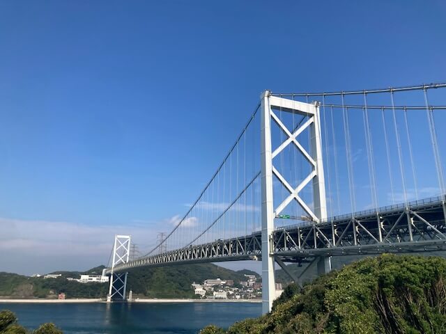 【高城駅前店】九州と本州をつなぐ関門橋