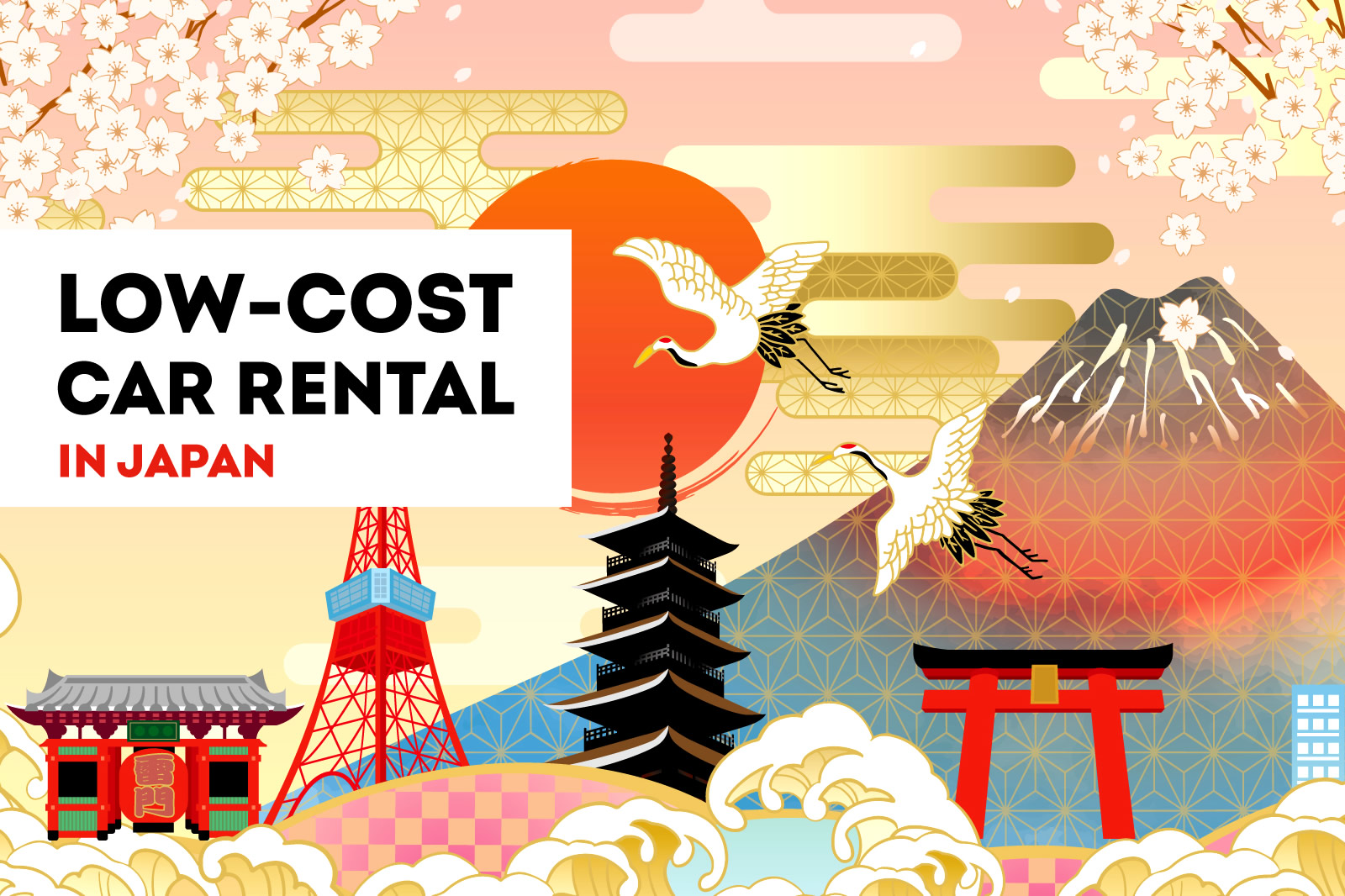 LOW-COST CAR RENTAL in JAPAN